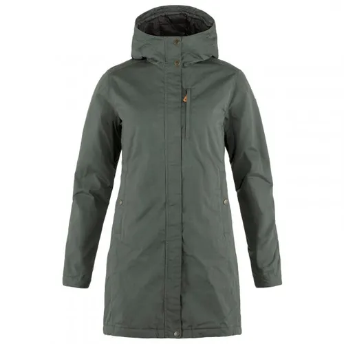 Fjällräven Kiruna Padded Parka Women Basalt (L) - Funktionsjacken - Langer, wind- und wasserabweisender Parka mit G-Loft Supreme Füllung für optimale Wärme auch bei Kälte. Ideal für den Alltag und Outdoor-Aktivitäten.
