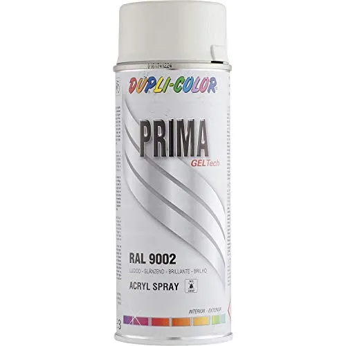 DUPLI-COLOR Lackspray 400 ml RAL 9002, 1 Stück, weiß/grau,844393