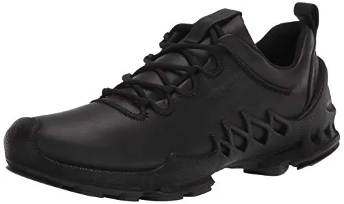ECCO Damen Biom Aex Hiking Shoe - Schwarz, 39 EU - Wanderschuhe mit BIOM Technologie für optimale Passform und Stabilität. Hochwertiges, wasserabweisendes Leder und weiche PHORENE Zwischensohle bieten Komfort und Energierückgabe.