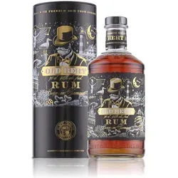Albert Michler Old Bert - Jamaican Rum - Authentischer Jamaican Rum mit 40% Vol., vereint Pot Still und Column Still für intensiven Fruchtgeschmack und Würze, ideal für puren Genuss oder Cocktails.