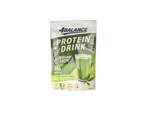 4Balance Shake, 4Balance Protein Shake Matcha angenehm cremig leichte Note 120g