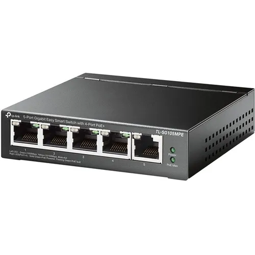 TP-Link TL-SG105MPE 5-Port Managed PoE Switch von TP-Link