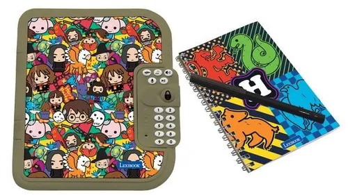 Lexibook Harry Potter Elektronisches Tagebuch - Interaktives, passwortgeschütztes Tagebuch für Kinder mit Soundeffekten und 10 Melodien, fördert Kreativität und bietet endlosen Spaß!