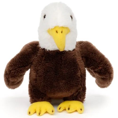 Uni-Toys Plüschtier Weißkopfseeadler VA015122 - Uni-Toys Kuscheltier 12cm