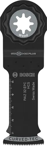 Bosch 1x PAIZ 32 EPC Tauchsägeblatt (für Weichholz, Breite mm, Professional Zubehör Multifunktionswerkzeug)