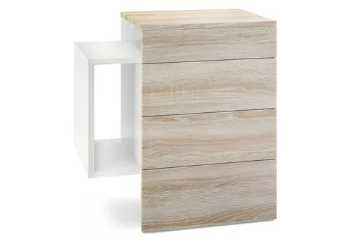 Nachttische aus Eichenholz von Vladon