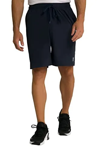 JP 1880 Herren Jay-pi Funktions-Sportshorts, Dunkel Marine, 5XL EU - Activewear-Shorts für Herren mit QuickDry-Technologie für schnelles Trocknen und elastischem Bund für optimalen Tragekomfort.