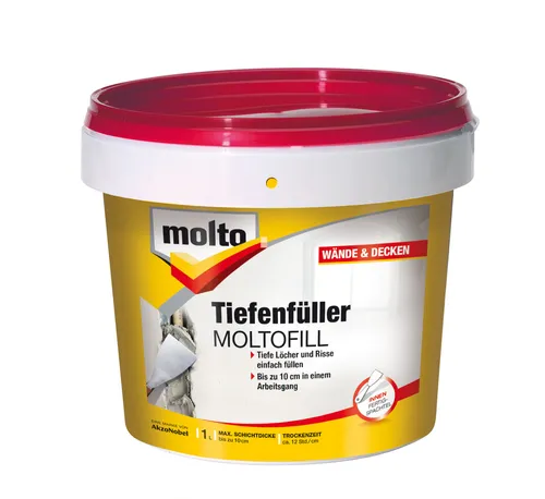 Molto Tiefenfüller Moltofill Grau 1 l