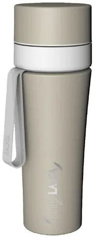 Laica MyLaica Sportflasche 0,5 l aus Edelstahl mit Filter - Filterkannen für Trinkwasser, aus hochwertigem Edelstahl für langlebige Nutzung und frisches, gefiltertes Wasser unterwegs.
