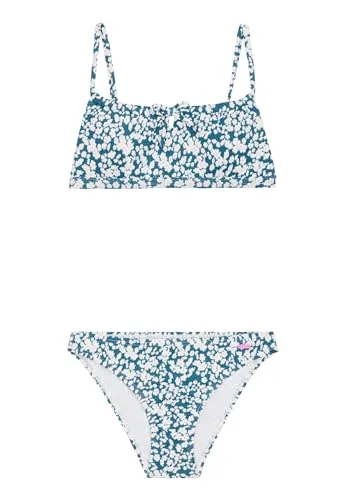 Protest Mädchen Bralette-Bikini PRTGISSY JR 152 - Stylischer Bralette-Bikini für Mädchen mit abnehmbaren Schaumstoffcups für individuellen Komfort. Die Quickdry-Technologie sorgt für schnelles Trocknen und optimalen Tragekomfort beim Baden.
