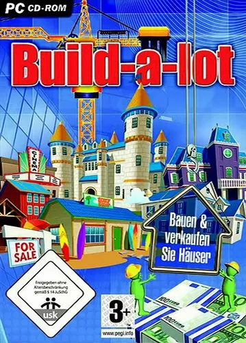 Build-a-lot: Immobilien-Mogul Spiel - Strategiespiel im Genre Games, wo Sie Immobilien erwerben und Städte gestalten. Erfüllen Sie spannende Aufgaben und bauen Sie einzigartige Gebäude wie Kinos oder Eislaufarenen.