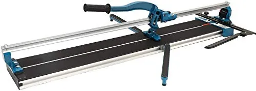 TOPWAY 1000mm Manuelle Fliesenschneider Professioneller mit Einzelschiene und Laserführung, Aluminiumbasis, zum Präzisionsschneiden von Porzellanfliesen Keramik 347714