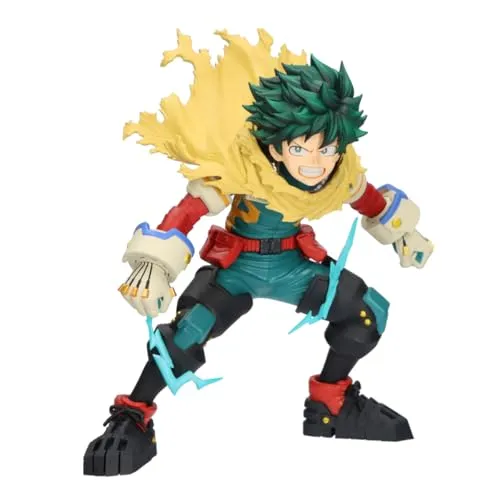 Banpresto BANDAI - Figur My Hero Academia - Izuku Midoriya II - 11 cm - Actionfigur aus PVC, handgefertigt und lizenziert. Ideal für Sammler und Fans von My Hero Academia, inklusive Basisständer und in versiegelter Box.