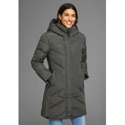 KangaROOS Winterjacke mit gefütterter Kapuze und hochschließendem Kragen