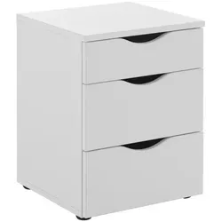Boxxx Nachtschrank, Weiß mit 3 Schubladen von mömax
