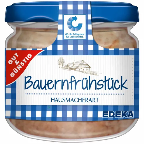 Gut&Günstig Bauernfrühstück Hausmacherart 250g Glas