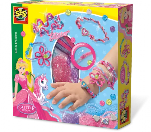 SES Creative Glitzerarmbänder