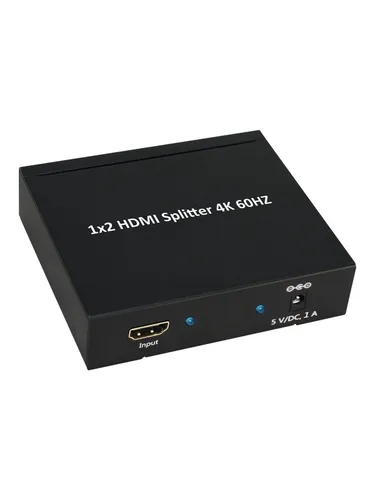 VALUE Video/Audio Splitter - 2 Ports - Sonstiges TV-Zubehör, 2 x HDMI-Anschlüsse für gleichzeitige Verbindung mehrerer Geräte