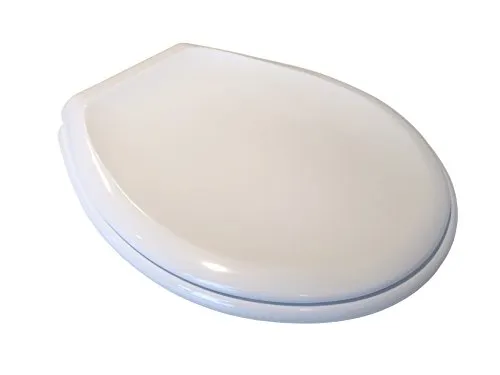 Hochwertiger Duroplast WC Sitz in Weiß