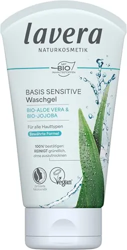 lavera Basis Sensitiv Waschgel mit Bio Aloe Vera & Jojoba von lavera