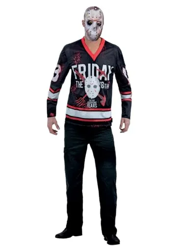 Smiffys Friday the 13th, Hockey Top Halloween und Karneval von Smiffys