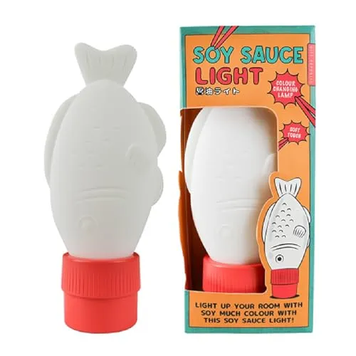 Sojasaucen-Licht – Quetschbare Farbwechsel-Lampe mit USB-Aufladung
