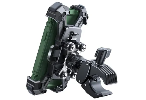 JOYROOM JR-ZS598 Antivibrations Handyhalterung für Lenker – Universal Smartphone Halterung für Fahrrad, Motorrad, Roller & E-Scooter - Robuste JOYROOM JR-ZS598 Antivibrations-Lenkerhalterung für Smartphones von 4,7 bis 7 Zoll. Mit innovativer Vibrationstechnik und einfacher Ein-Knopf-Befestigung ideal für jeden Fahrstil.