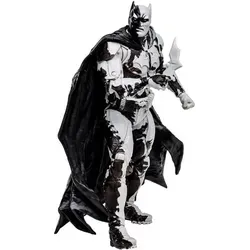 McFarlane Toys DC Direct Actionfigur - Comic Black Adam Batman Line Art Variant (Gold Label) 18 cm, detailreich und inkl. exklusivem DC Comic