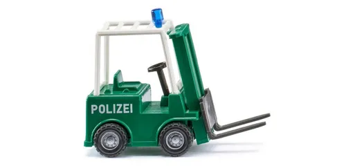 Wiking 117002 Gabelstapler Polizei HO 1:87 NEU