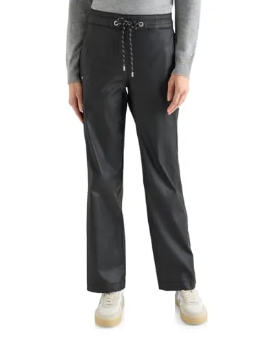 Cecil Wide Leg Hose Black M in schwarz von CECIL