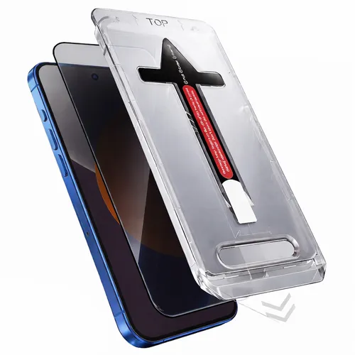 Produktbild Für Xiaomi Redmi Note 15 Pro 5G Easy Install Privacy Premium H9 Schutz Hart Glas