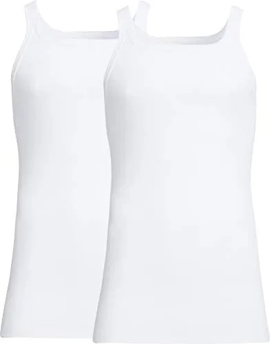 con-ta Herren-Unterhemd 2er-Pack Feinripp weiß Größe 6