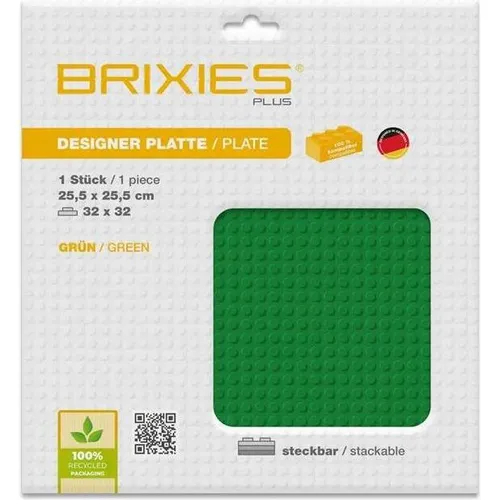 Brixies Bauplatte 32x32 Basic grün (225.008)