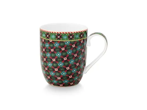 Pip Studio Berry Blues Tasse Clover Green 145ml