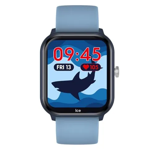 ICE smart junior 2.0 - Blue - Light blue - 1.75 - Armbanduhr für Unisex Kinder, mit analoger Anzeige und kinderfreundlichem Design, ideal für den Alltag und erste Uhrenerfahrungen.