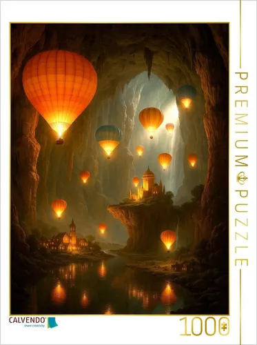 CALVENDO Puzzle Nächtliches Schweben voll Magie – 1000 Teile