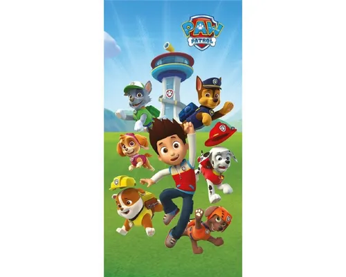 PAW PATROL Strandtuch Liegetuch – Kuscheliges Strandtuch 70x140 cm für Kinder