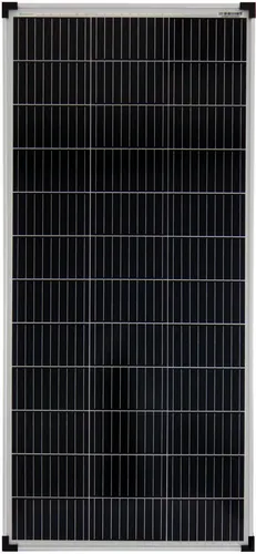 Solarmodul 100 Watt 18V monokristallin Solarpanel Solarzelle Wohnmobil Garten