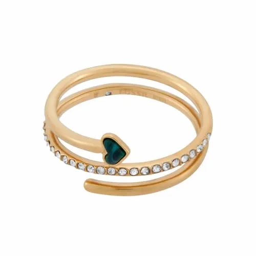 FOSSIL Damen Ringe aus Edelstahl offen von Fossil