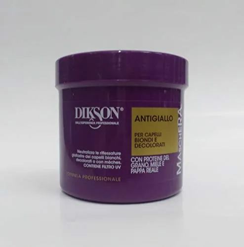 Dikson - Anti-Gelb Maske für blondes und blondiertes Haar 500 ml