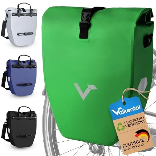 Valkental® Große & wasserdichte Gepäckträgertasche