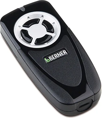 Berner Handsender BDS140 4-Befehl 868,15 MHz Bidirektional - Garagentor-Handsender mit 4 Befehlen, bidirektional für zuverlässige Kommunikation und einfache Steuerung Ihres Garagentors.