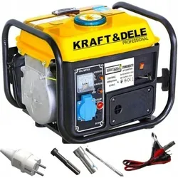 KRAFT&DELE Benzingenerator 1200W für Notstrom