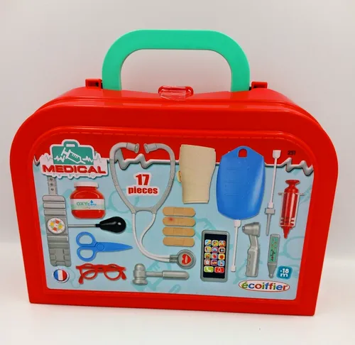 écoiffier - Arztkoffer - medical - 17 Teile - +18m - OVP - 2. Wahl *