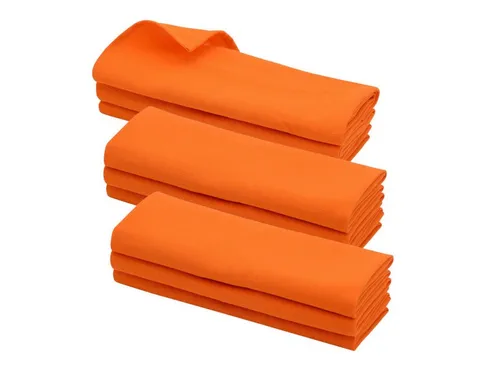 Engelland Geschirrtuch Küchentuch 9-tlg. Set in orange von ENGELLAND