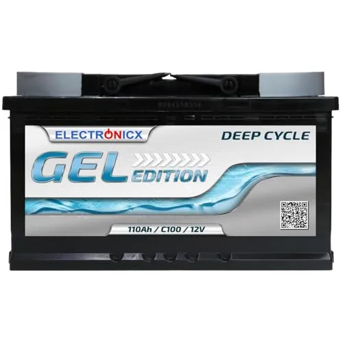 Gel Batterie 12V 110Ah GEL Edition von Electronicx