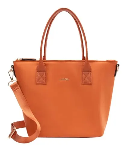 L. CREDI Handtasche Pura Handbag – Orange in orange von L.Credi