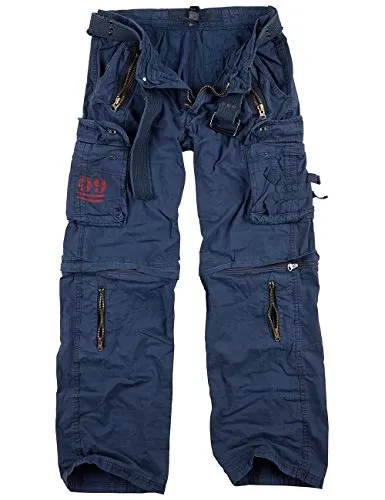 Surplus Royal Outback Hose in Blau, Größe 5XL für Männer
