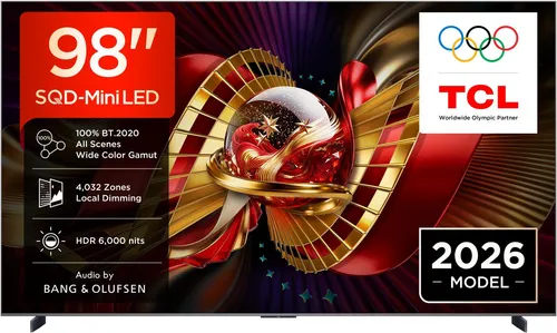 TCL 98C8L 98 Zoll 4K SQD-Mini LED Google TV
