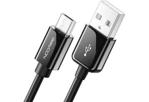deleyCON deleyCON 1m Micro USB Ladekabel Datenkabel Handys Smartphones Tablets Smartphone-Kabel